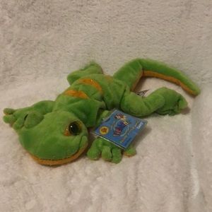 NWT Lemon Lime gecko webkinz plush stuffed animal